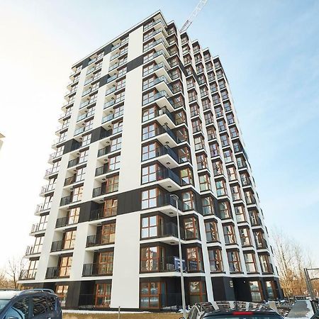 Modern Apartment In Варшава Екстериор снимка